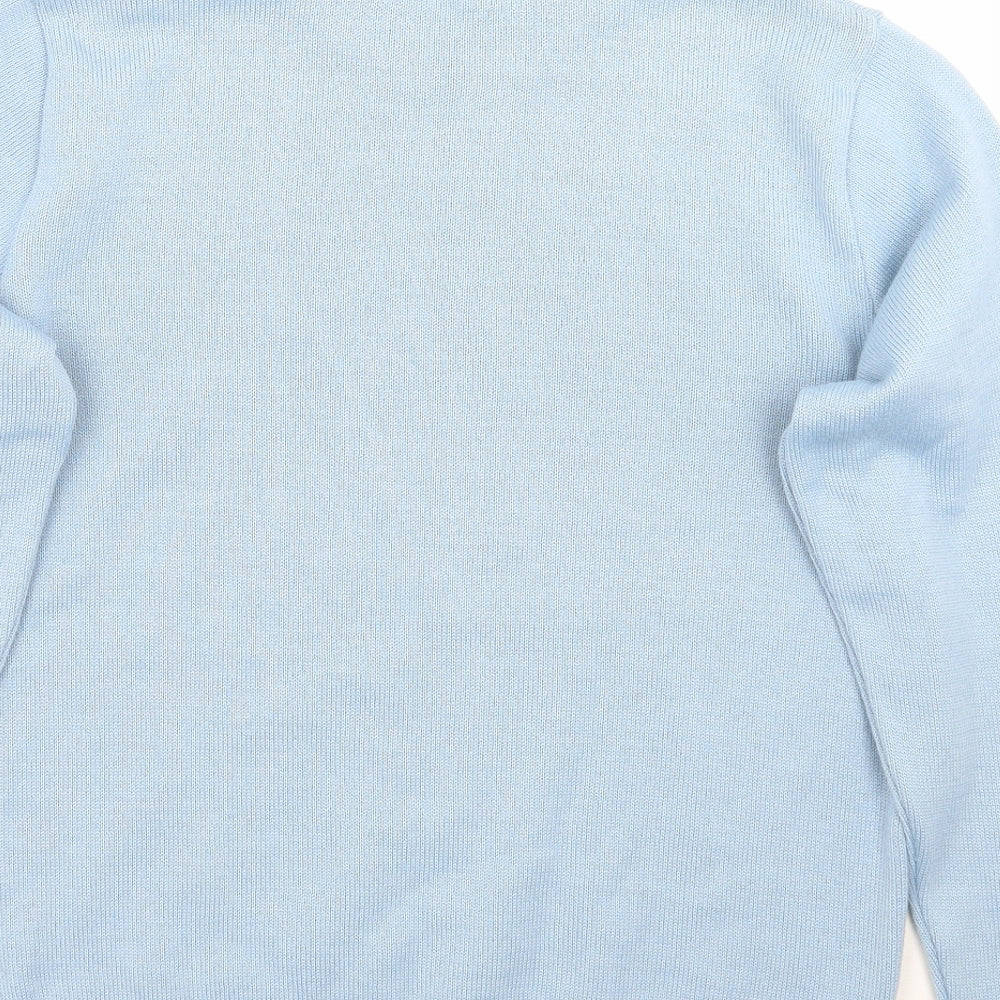 Womens UK Size 12 Preworn Blue Pullover Jumper