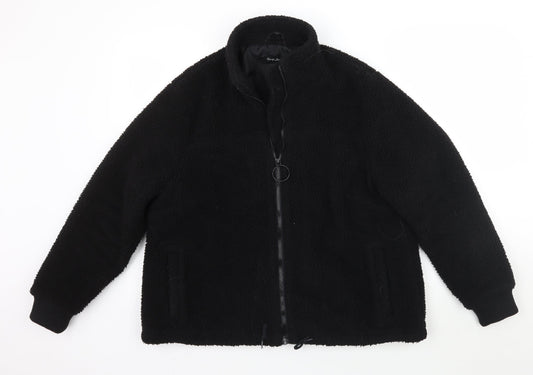 Womens UK Size L Simply Be Black Jacket