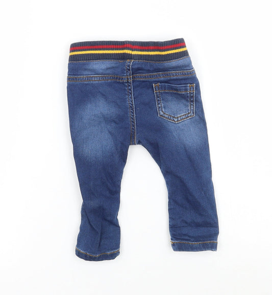 Nutmeg Boys Blue Capri Jeans Size 3-6 Months