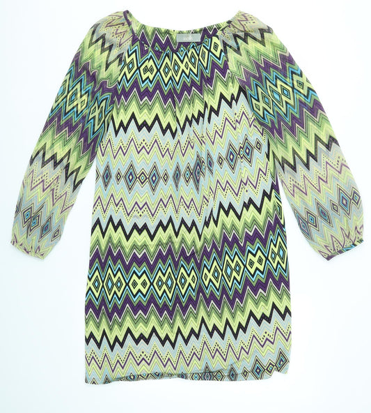 Wallis Womens Multicoloured A-Line Size S