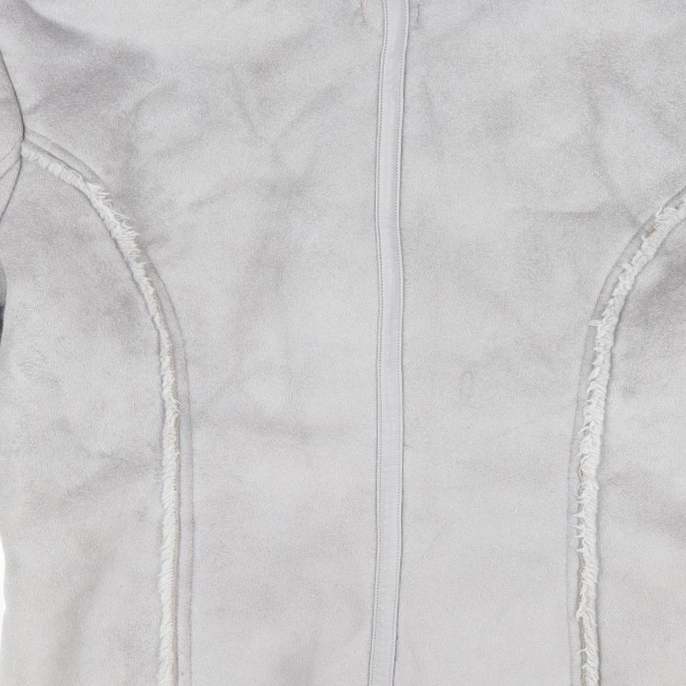 F&F Womens Grey Overcoat Coat