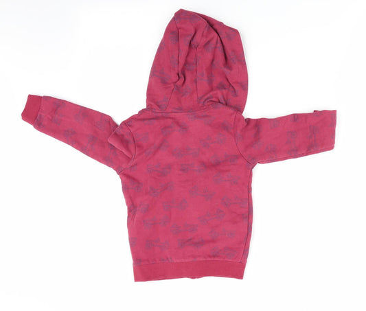 M &Co KIds Boys Brown Geometric Jacket Size 18-24 Months - Car print