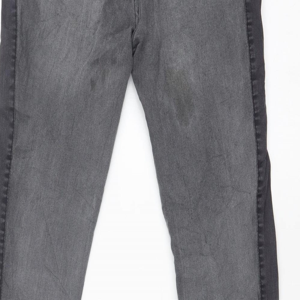 Womens UK Size 8 Janina Regular Fit Skinny Grey Jeans