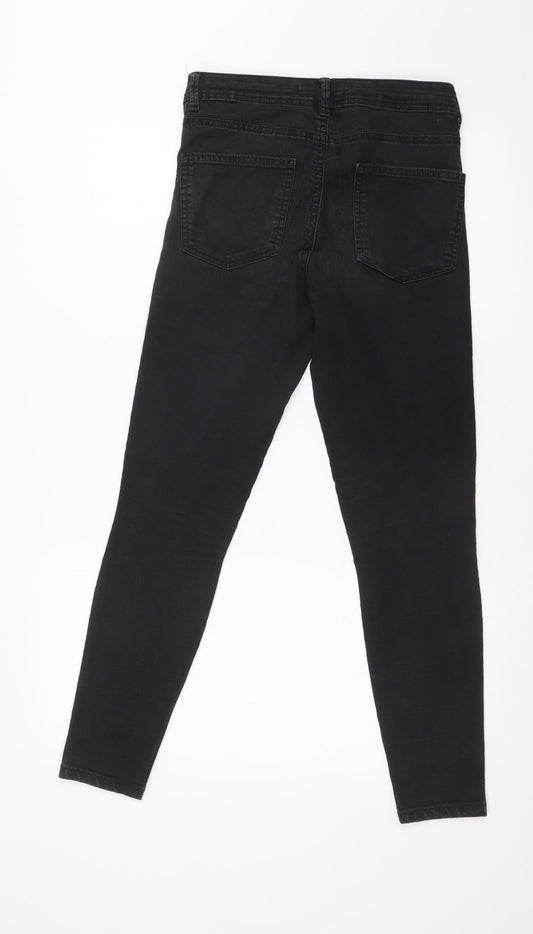 DENIM CO Womens Black Skinny Jeans Size 10 L27 in