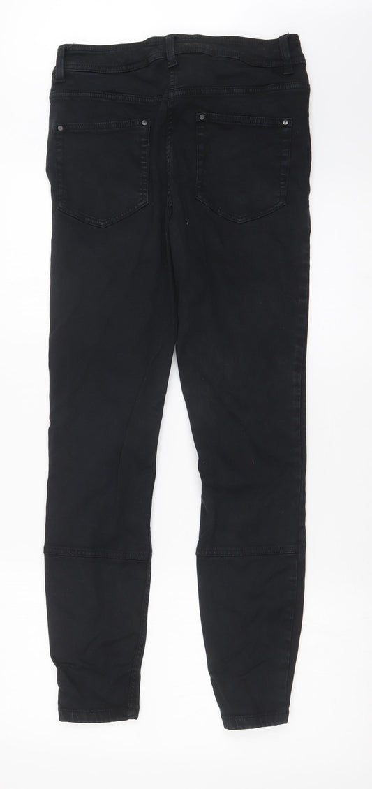 NEXT Womens Black Skinny Jeans Size 10 L28 in