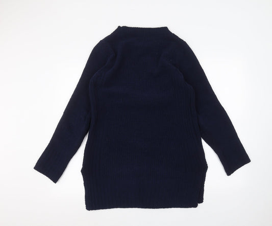 George Womens Blue Pullover Jumper Size S