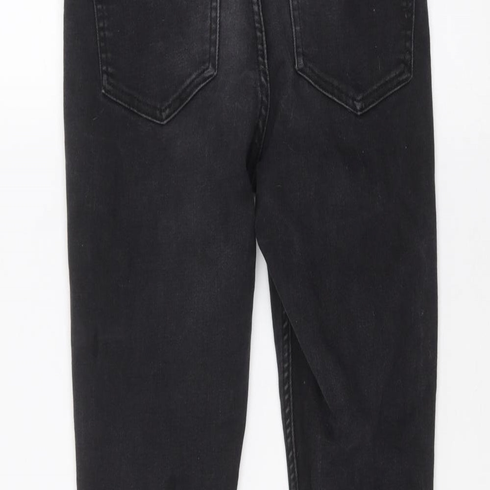 Denim & Co. Womens Black Skinny Jeans Size 12 L28 in