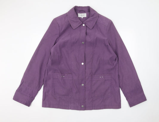 Womens UK Size 16 EWM Purple Jacket