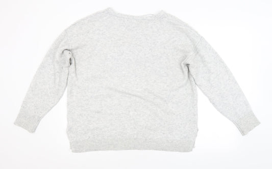 Primark Womens Grey Pullover Jumper Size 14