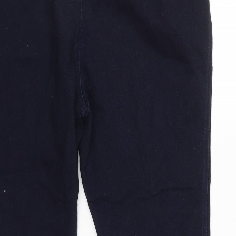 Womens UK Size 18 Classic Regular Fit Blue Trousers
