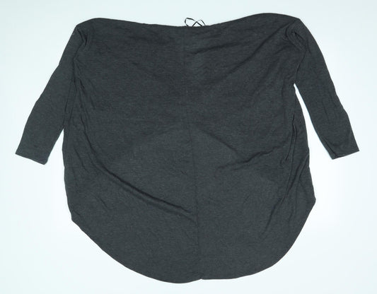tea n rose Womens Grey Pullover Jumper One Size