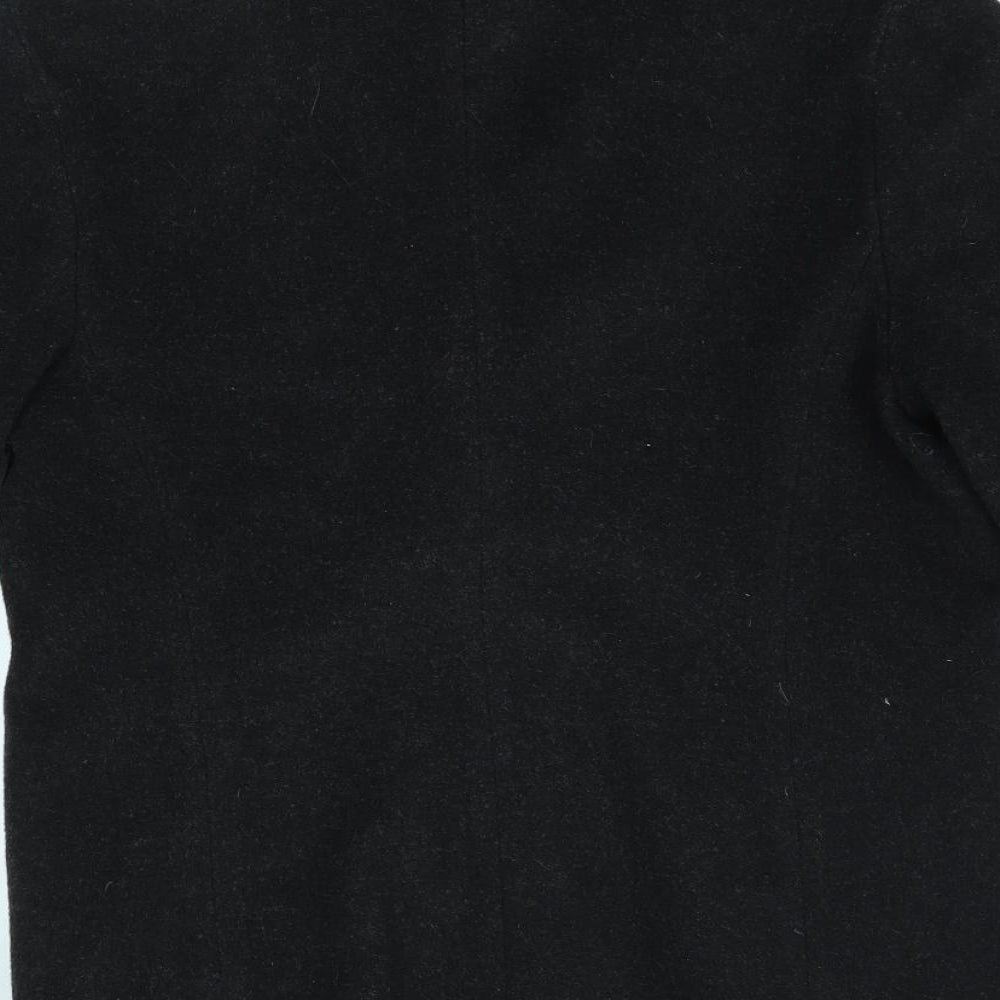 Womens UK Size 12 Preworn Grey Pea Coat