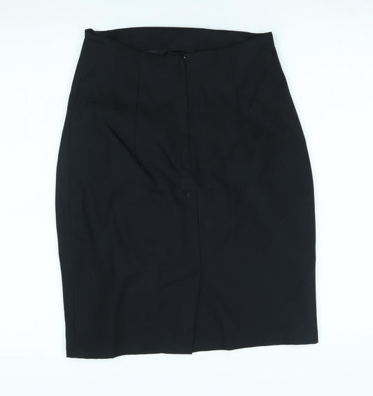 MARK ONE Womens Black Straight & Pencil Skirt Size 12