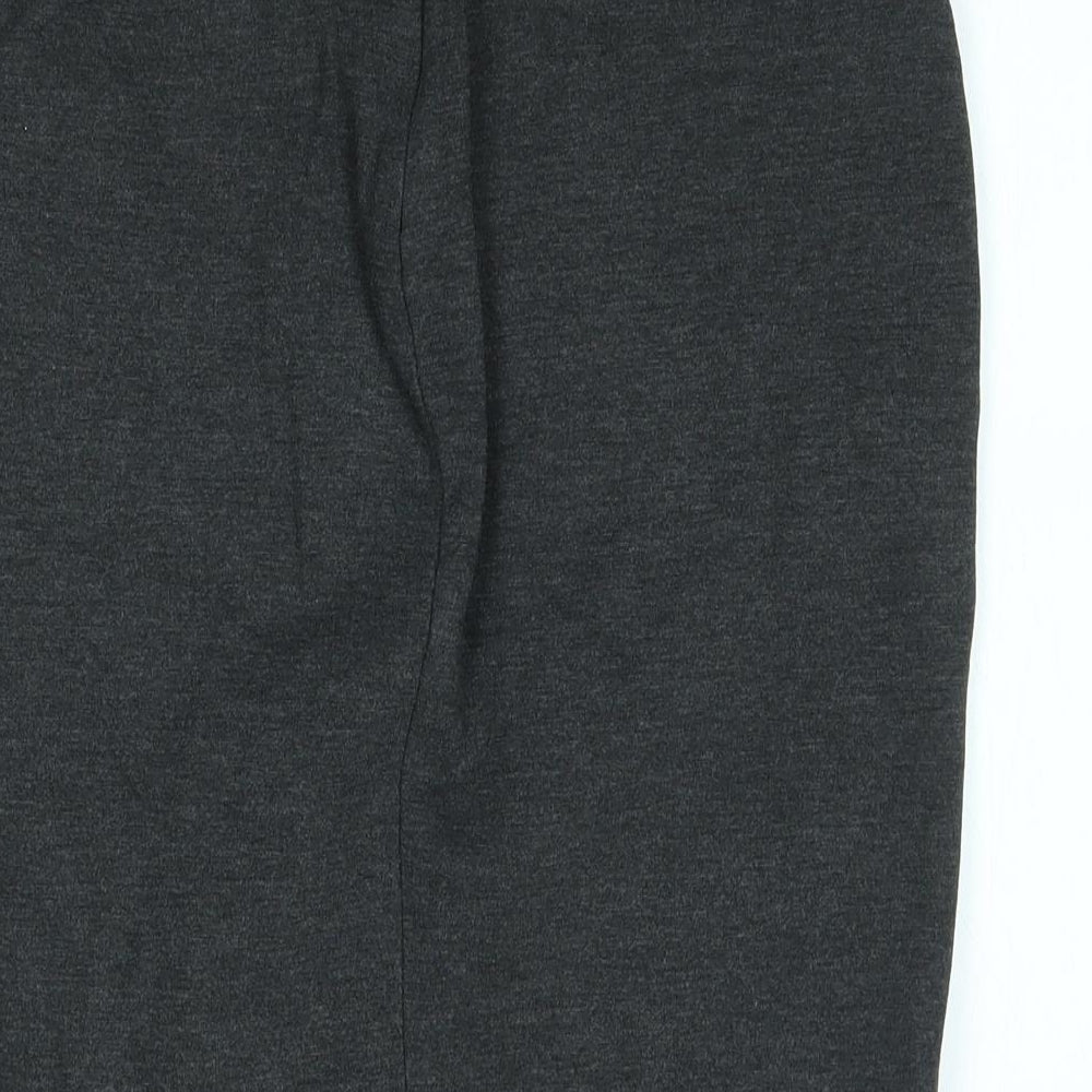 F&F Womens Grey Straight & Pencil Skirt Size 8