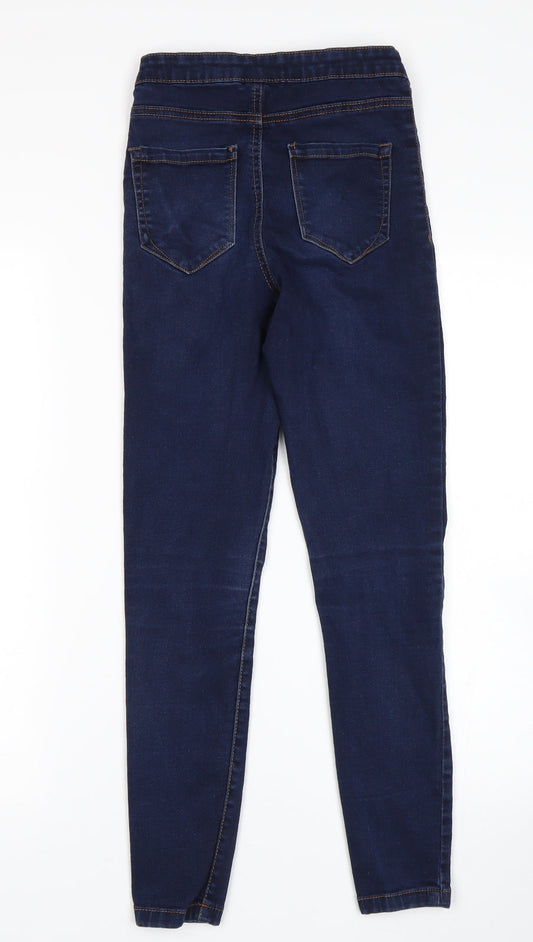 Denim co Womens Blue Skinny Jeans Size 8 L26 in