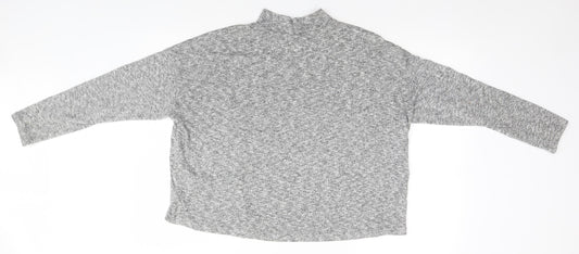 Divided Mens Grey Pullover Jumper Size L