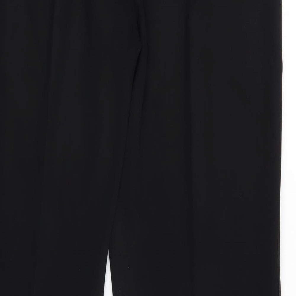 Womens UK Size 8 Planet Regular Fit Black Trousers