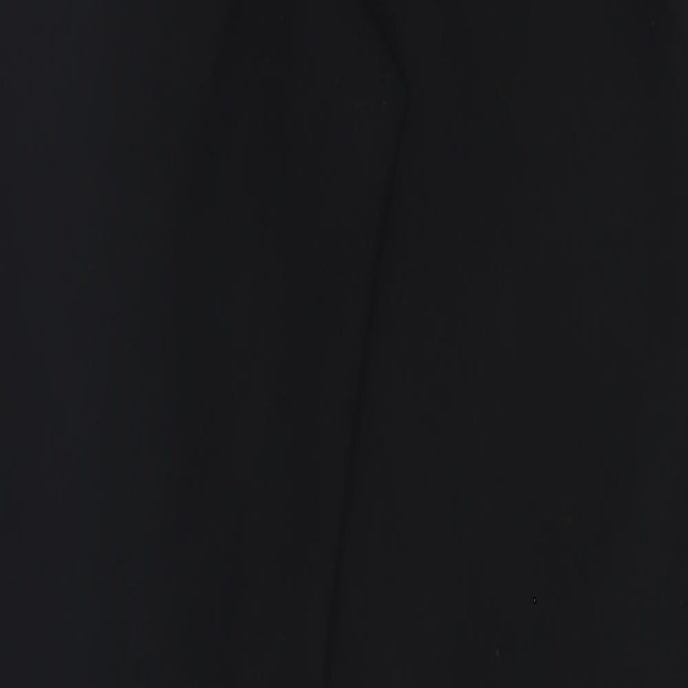 Womens UK Size 8 Marks and Spencer Regular Fit Black Trousers