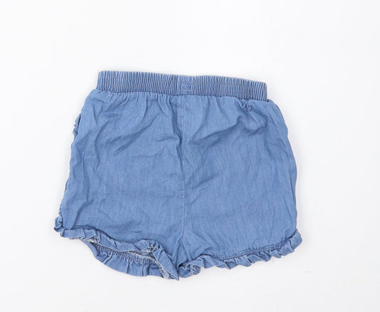 TU Baby Blue Cropped Trousers Size 12-18 Months