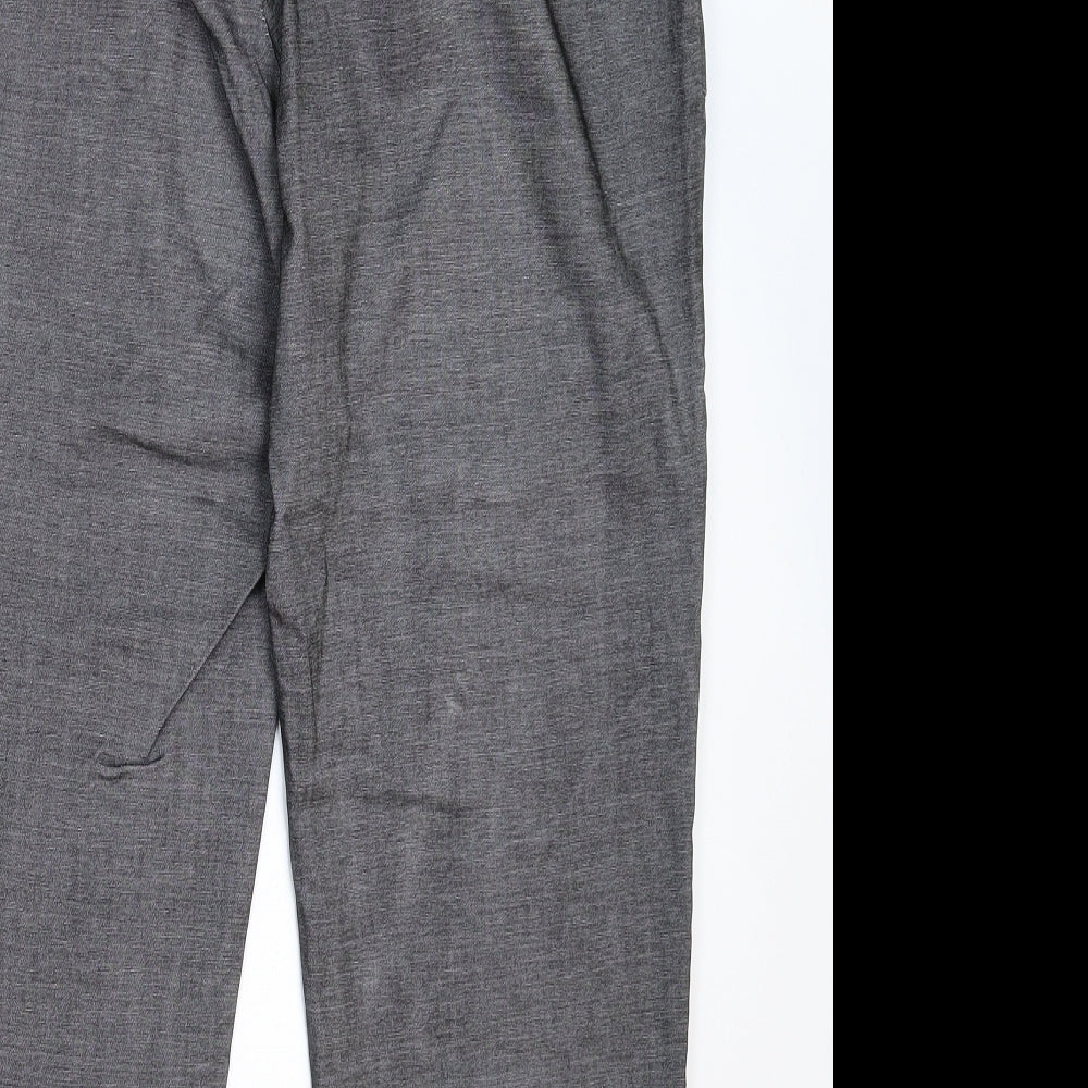 Womens UK Size 36 in Preworn Slim Fit Grey Trousers