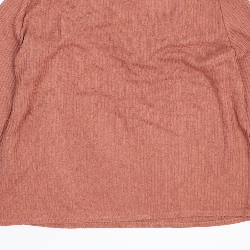 Womens UK Size XS Divided Beige Pullover Jumper