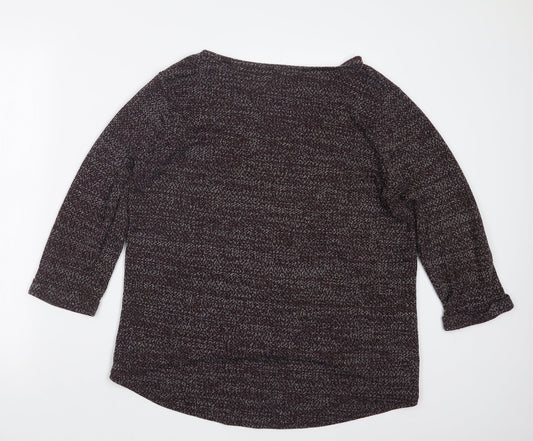 Womens UK Size 14 New Look Purple Pullover Jumper