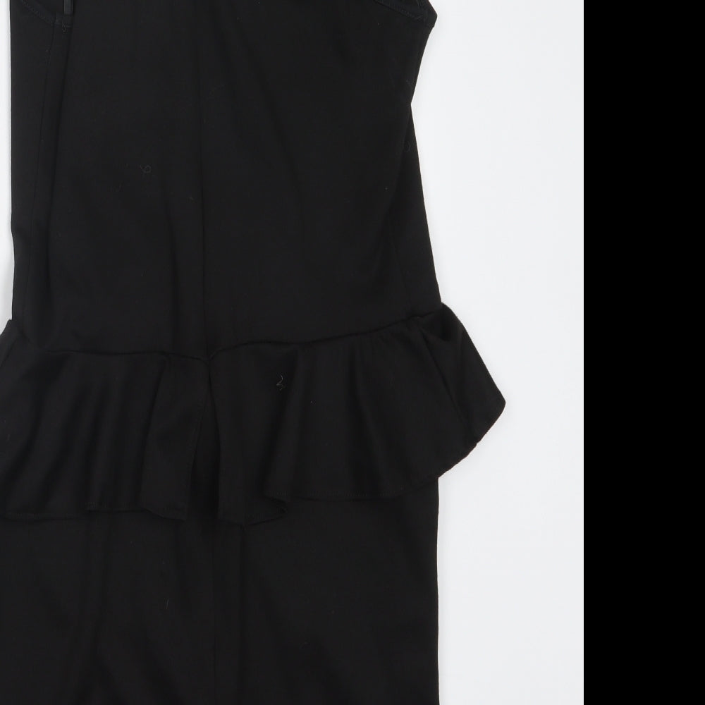 Atmosphere Womens Black T-Shirt Dress Size 14