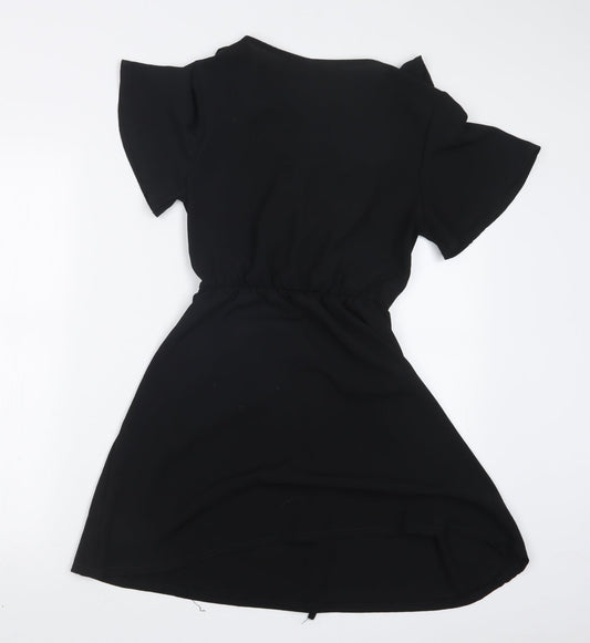 PRETTYLITTLETHING Womens Black Mini Size 8