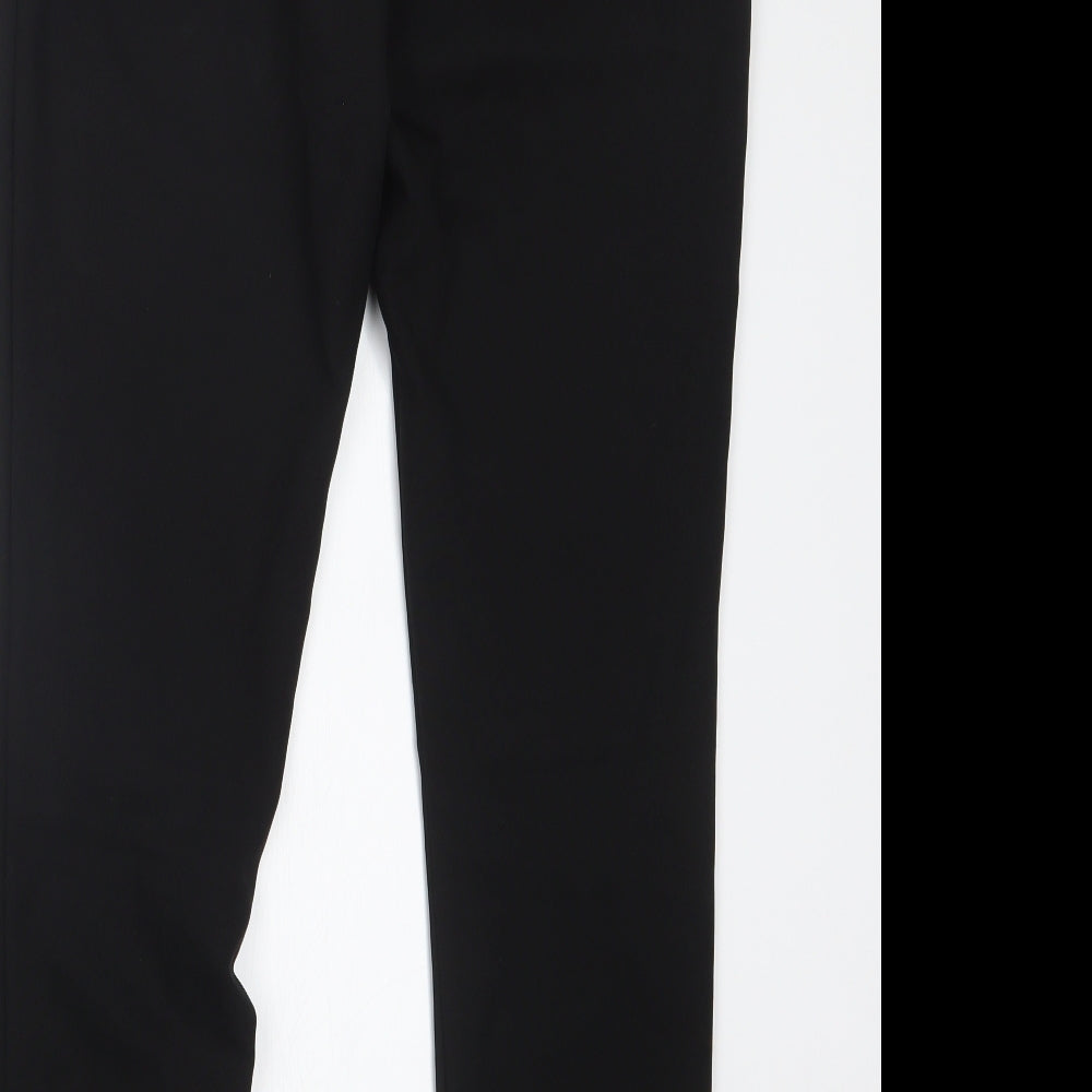 New Look Womens Black Trousers Size 10 L29 in