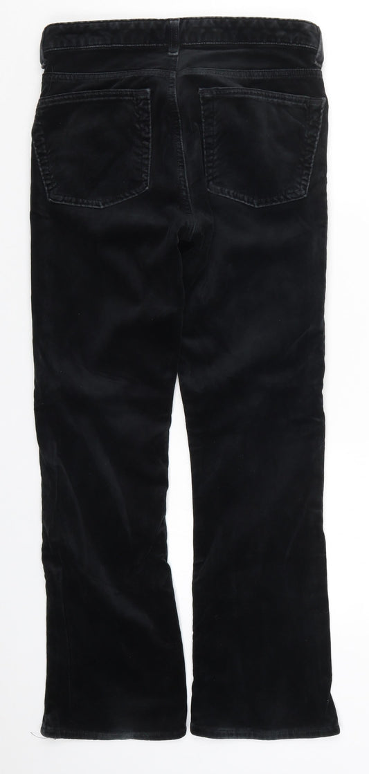 Womens UK Size 29 in Gap Regular Fit Black Trousers