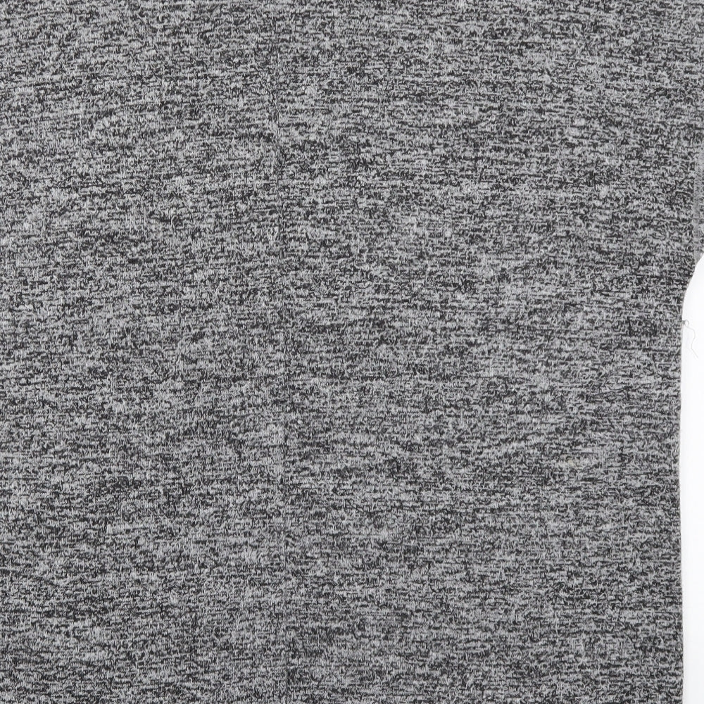Womens UK Size 10 Primark Grey Basic T-Shirt
