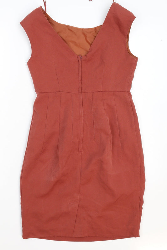 H&M Womens Beige Mini Size 8