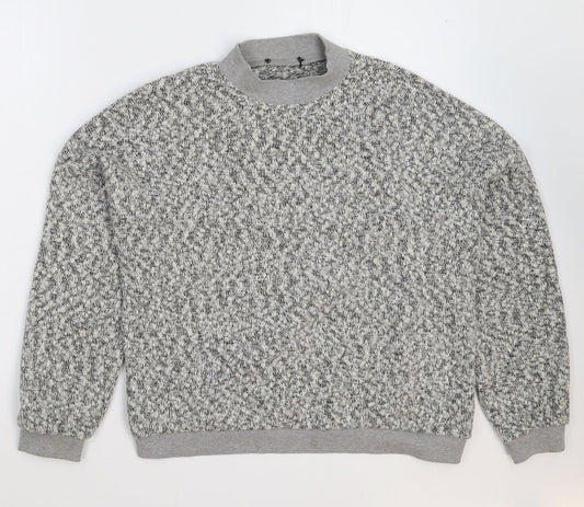 Womens UK Size 12 Atmosphere Grey Pullover Jumper