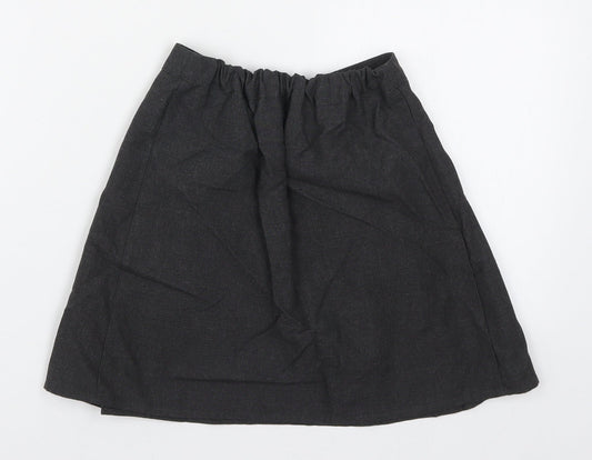 Nutmeg Girls Grey A-Line Skirt Size 5-6 Years