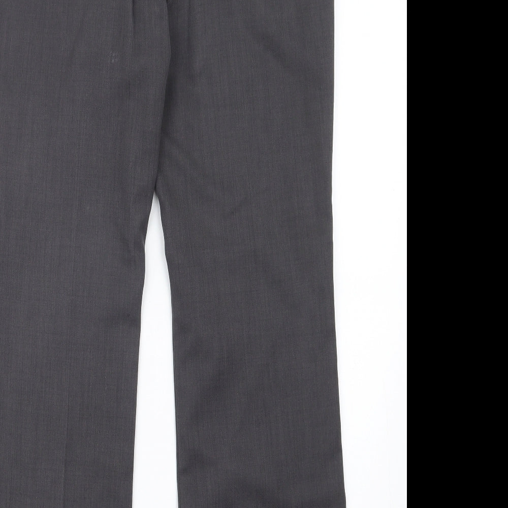 TU Womens Grey Trousers Size 8 L28 in