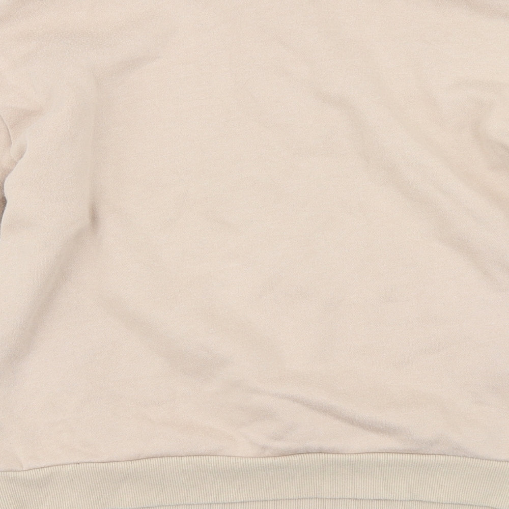 Divided Womens Brown Pullover Sweatshirt Size XS