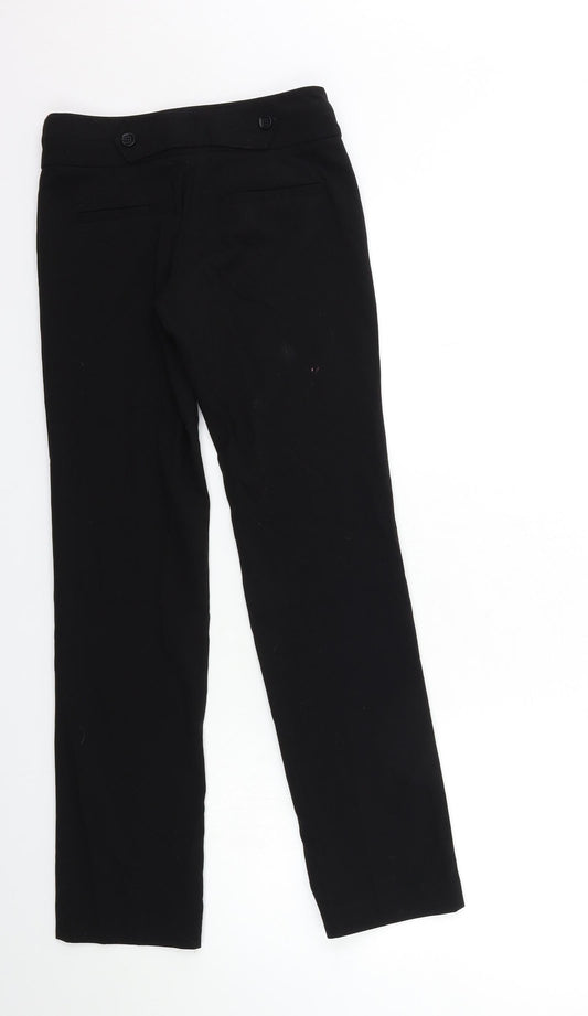 Womens UK Size 23 in trutex Regular Fit Black Trousers