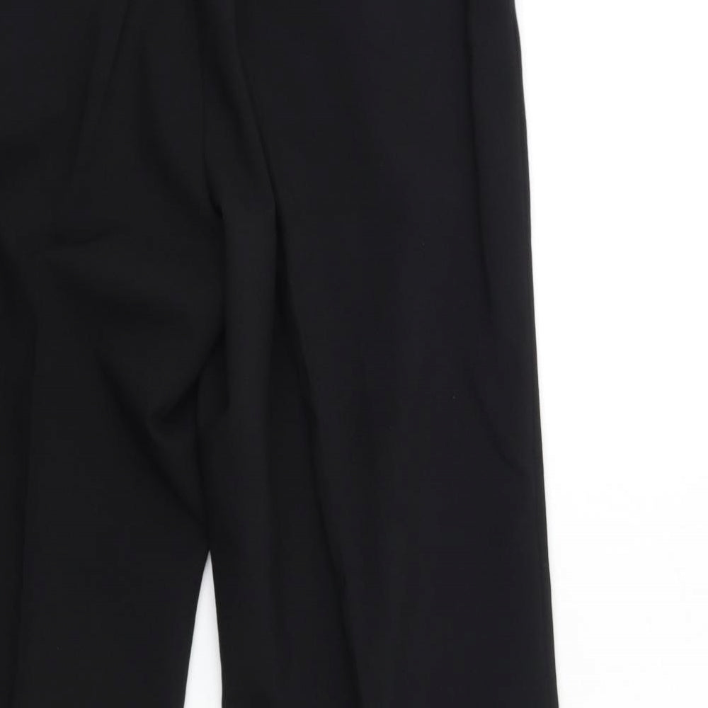 Kit Womens Black Trousers Size 28 in L29 in