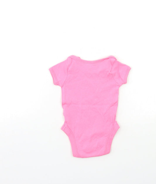 George Baby Pink Babygrow One-Piece Size 0-3 Months