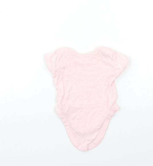 George Baby Pink Babygrow One-Piece Size 0-3 Months