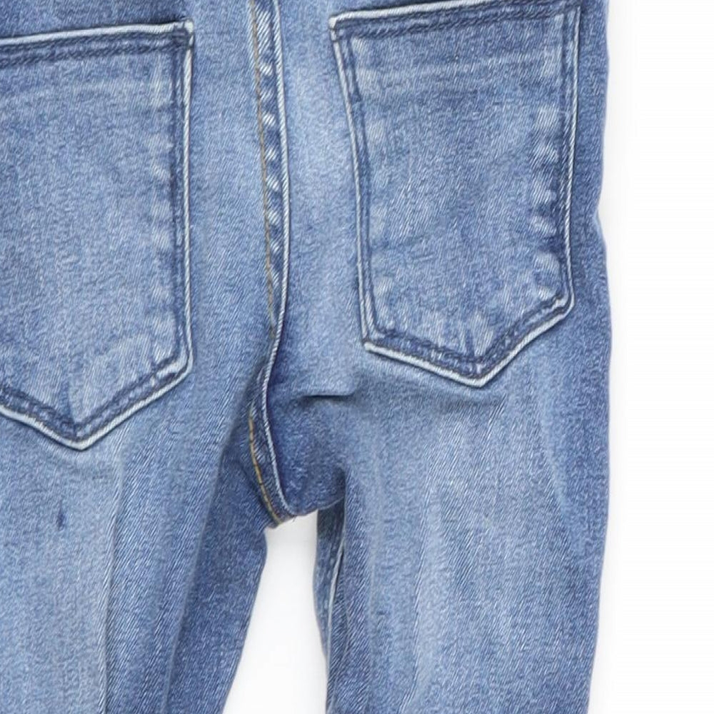 by very Girls Blue Cargo Jeans Size 12 Months - size 12-18m