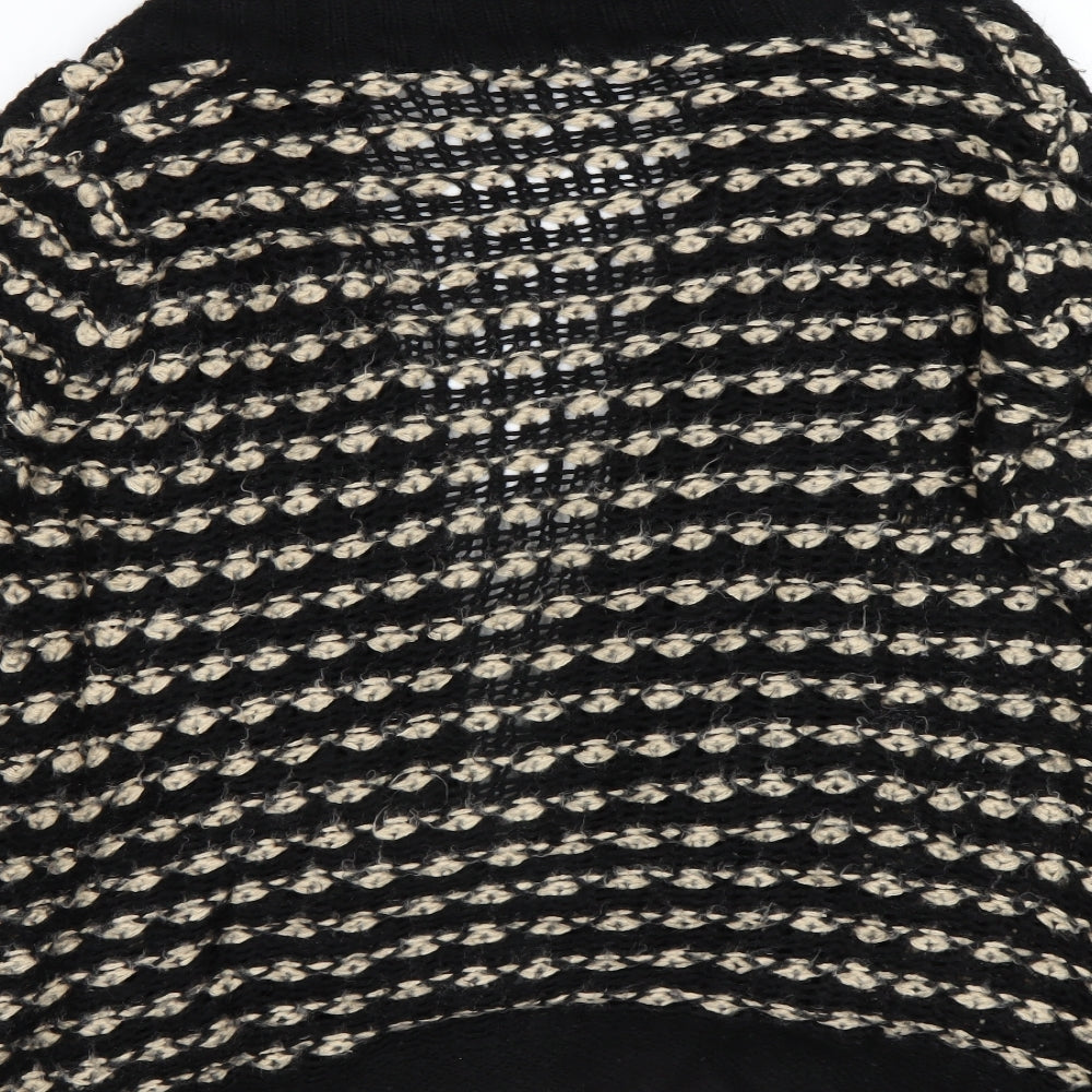 Womens UK Size L Isle Black Cardigan Jumper