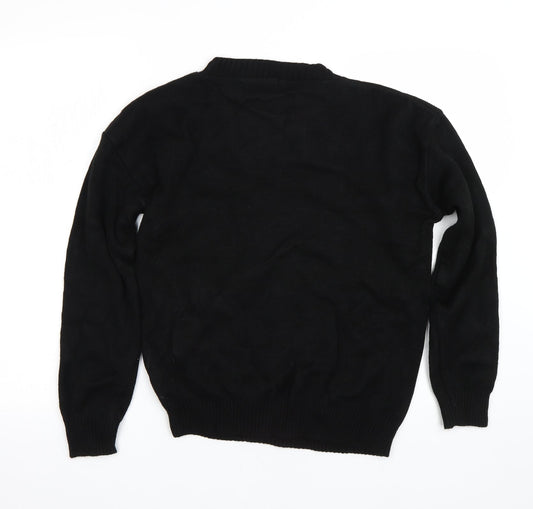 Womens UK Size M Oyisis Black Pullover Jumper