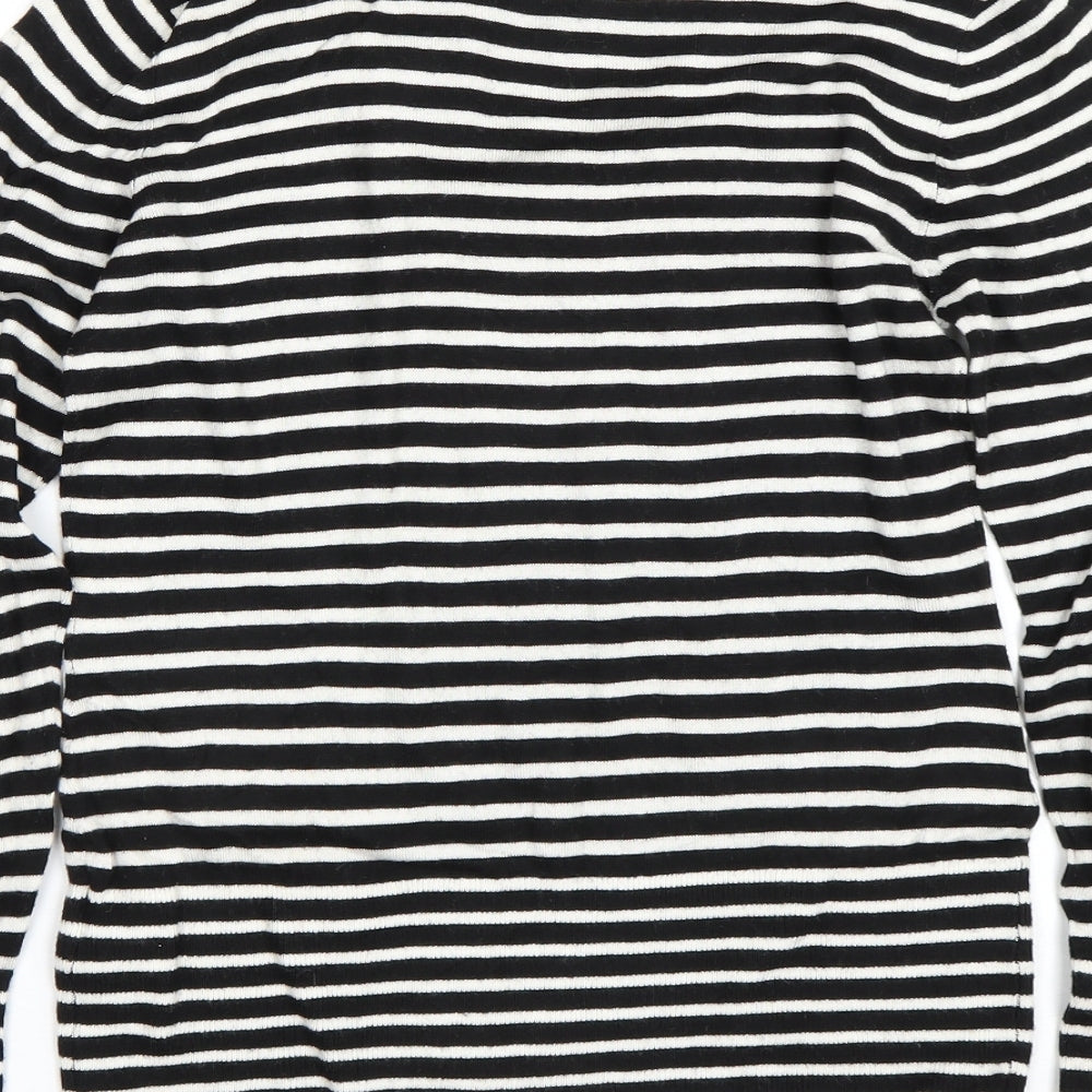 Womens UK Size M H&M Black Pullover Jumper