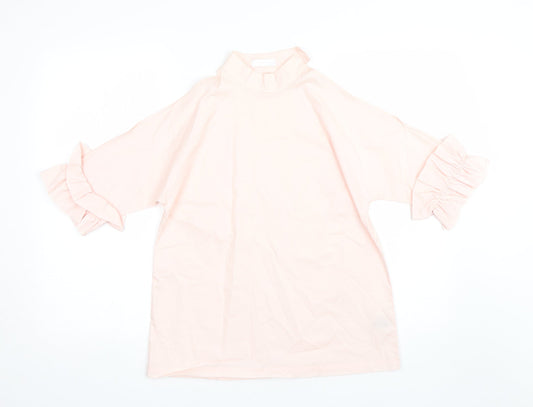 2nd Day Womens Pink Basic Blouse Size S