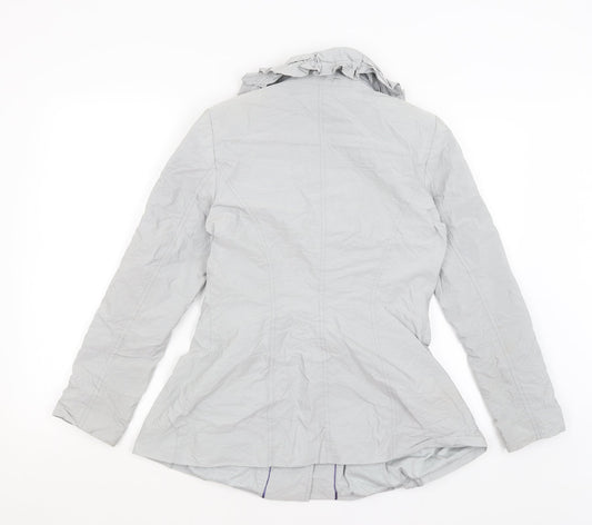 Womens UK Size 10 Per Una Grey Jacket