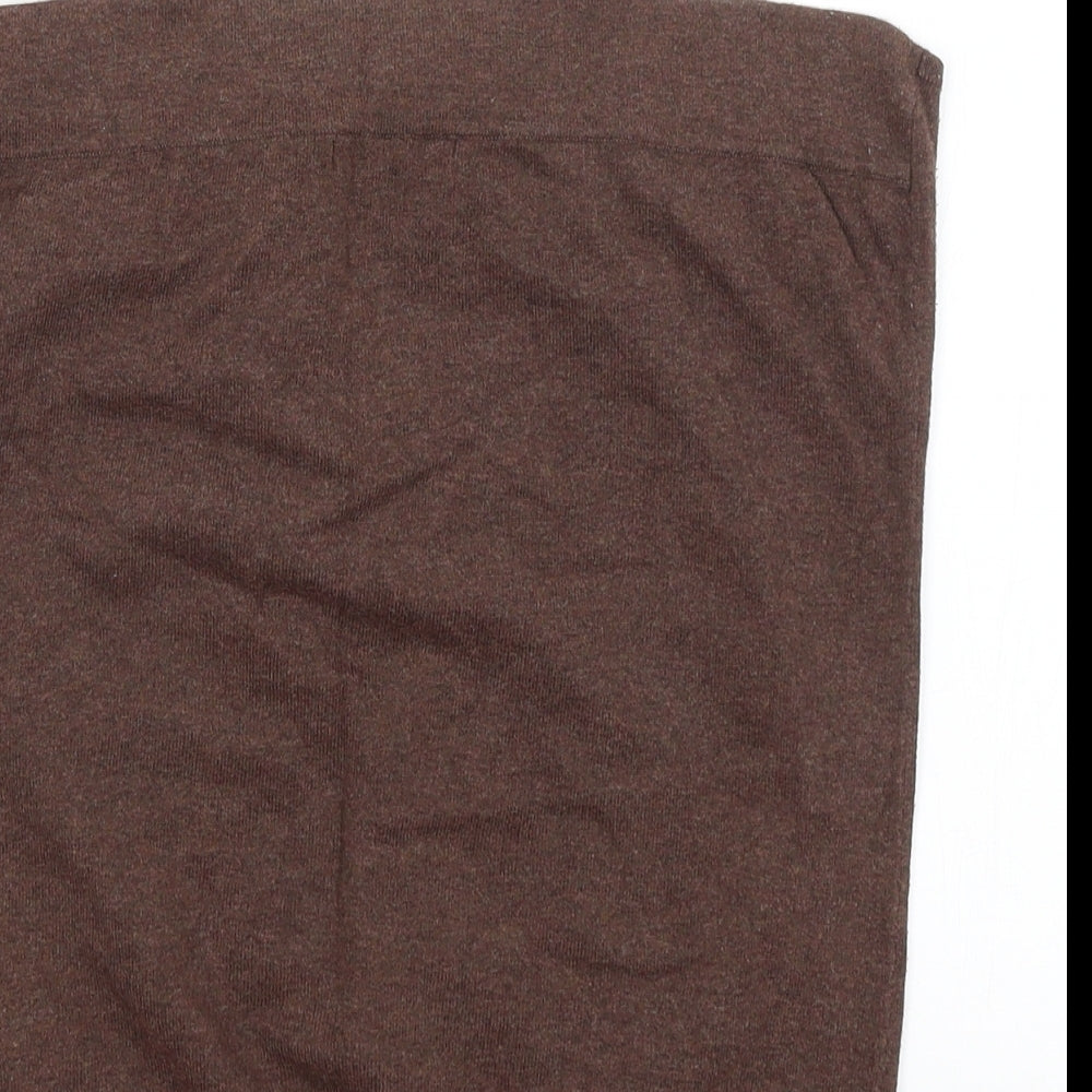 Queens Park Womens Brown Basic Tank Size XL