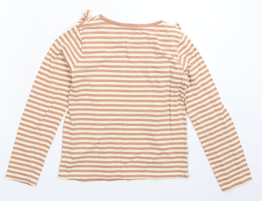 Very Girls Multicoloured Striped Basic T-Shirt Size 11 Years