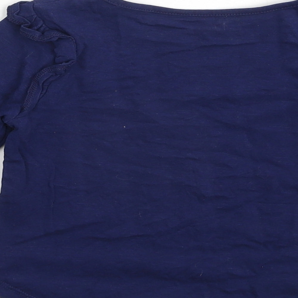 TU Boys Blue Basic T-Shirt Size 5 Years