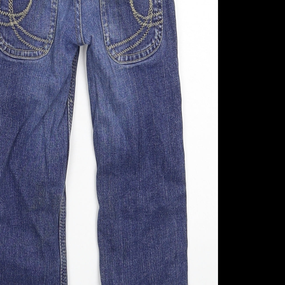 CQ Girls Blue Denim Straight Jeans Size 4-5 Years